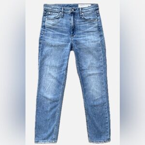 rag & bone Nina High-Rise Ankle Cigarette Jeans